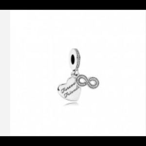 Pandora Forever Friends Charm, 791948cz